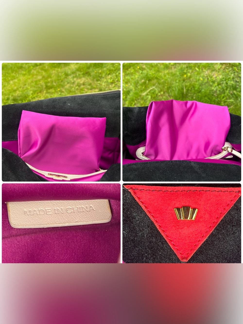Henri Bendel Suede Leather Shoulder Bag - Picture 8 of 17